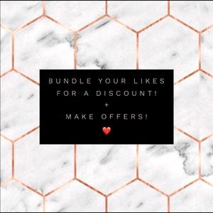 I ❤️ reasonable offers✨